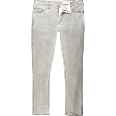 Grey wash Danny super skinny jeans